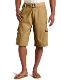 Company 81 Men's Mini Ripstop Cargo Short, British Khaki, 38/Regular