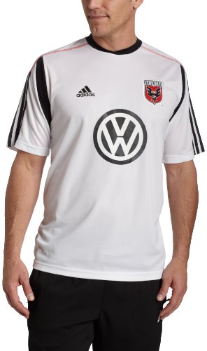 MLS D.C. United Men's Call-Up Jersey (White) (White, Black, D.C. Red, S)