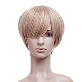 Dirty Blonde Anime Costume Cosplay Short Length Cut Wig