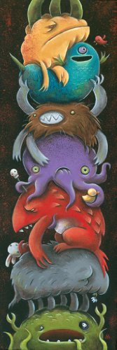 Justin Hillgrove Creature Ladder Wooden Jigsaw Puzzle