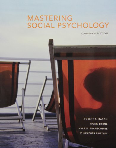 Mastering Social Psychology, First Canadian Edition