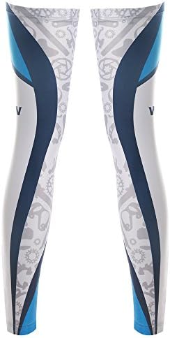 Spoz Cycling Running Basketball Compression Trend Breathable Leg Sleeves Legwarmers L_S_040 XXXL