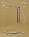 Silver JEWELRY harp NECKLACE RACK stand HOLDER gift NEW