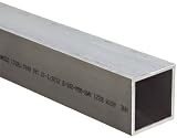 Aluminum 6061-T6 Square Tubing, AMS QQ-A-200/8, ASTM B221, 2