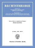 Produkt-Bild: Rechtstheorie [Jahresabo]