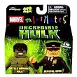 Marvel MiniMates The Incredible Hulk Movie 2-Pack Battle Damaged Hulk and General Ross