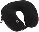 Brentwood Moshi Travel U Neck Pillow with Reading Light, Black