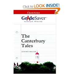 GradeSaver (TM) ClassicNotes The Canterbury Tales: Study Guide
