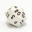 GameScience Seashell White d20