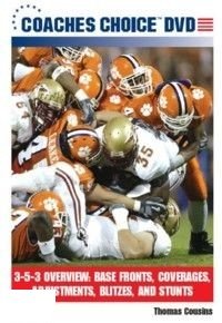 Cover art for  3-5-3 Overview: Base Fronts, Coverages, Adjustments, Blitzes, And Stunts
