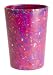 Confetti 10-inch Magenta Juice Tumbler, 6pc set