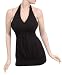 sls061 Sexy Halter Top with V Neck and Empire Waist