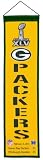 NFL Green Bay Packers Champion Commemorative Banner