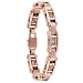 Jewelry : Stainless Steel Men's Invicta Elements Spiral Rose Bracelet