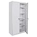 Sandusky Lee EA42362478-05 Storage Cabinet w/Swing Handle Elite, 36"W x 24"D x 78"H, Dove Gray