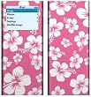 Aloha Pink - Apple iPod nano 2G (2nd Generation) 2GB/ 4GB/ 8GB Protector Skin Decals - Faceplate Stickers
