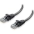 Cable Matters Cat6 Snagless Ethernet Patch Cable in Black 20 Feet