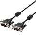 ELECOM プロジェクタ用ケーブル D-sub15ピン(ミニ) 極細 ネジ有 1m ブラック CAC-P10BK