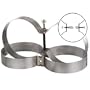 OMS 2.5" band width - 8.00" O.D. Twin Band Kit
