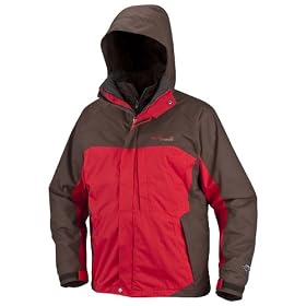 Buy Columbia Mens Titanium Mahagony Ridge Parka
