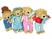 Search : The Berenstain Bear Papa Mama Sister Brother Bears Bean Plush Doll