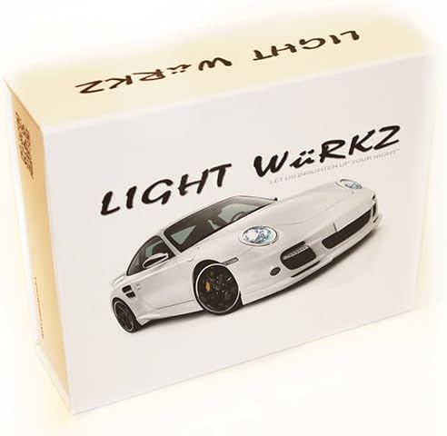 Lightwurkz BMW 3 Series E92 E93 07 08 09 10 11 12 LED Angel Eyes Orion V4 Halo LED Angel Eyes KIT Rings