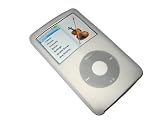 CLEAR Silicone Skin Case for iPod Classic 80gb with Free Screen Protector and Lanyard