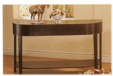 Beautiful Occasional Sofa Table Cappucino Finish