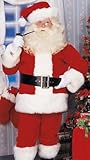IMAGE OF Imperial Red Deluxe Santa Costume Set - Size Large/Standard, 40 to 48