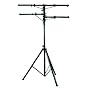 American DJ heavy duty 12' light stand with 2 side arms