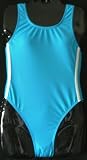 Girls T-Back 1 Piece 1PC Swimsuit with 2 Racing Stripes on Sides. 12 Colors Sizes 4-16.