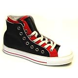Converse Men's Leather Double Upper Hi Top Sneaker