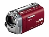 Panasonic デジタルハイビジョンビデオカメラ クランベリーレッド HDC-TM30-R