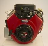16hp Vanguard, Hor Tapered Shaft, Fuel Pump, Oil Filter, Muffler, 16 Amp Alternator, NO GOVERNOR