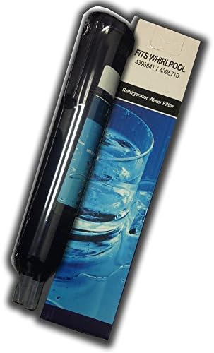 Filter Water Filter, Compatible with Whirlpool 4396710, 469020, W10186667 models, 1 pack