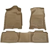 2011-2012 HYUNDAI SONATA FRONT & 2ND SEAT CUSTOM MOLDED WEATHERBEATER FLOOR... by Husky Liners