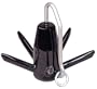 Greenfield Products 625-B Marine Black Coated Richter Anchor - 25  Pound Capacity