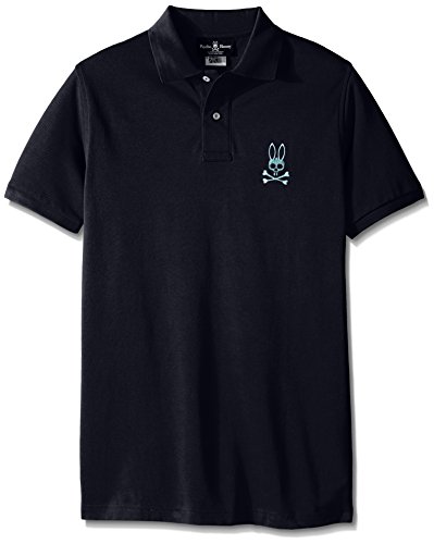Psycho Bunny Men's Tall Bunny Logo Polo