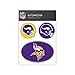 NFL Minnesota Vikings Medium Decal Pack