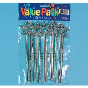 12 mini Princess Fairy Wands!