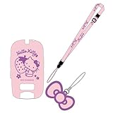 ハローキティ iDress キッズケータイ HW-01D シリコンカバーセット ピンクセット HW01D-KT4