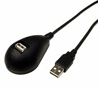 Cables Unlimited USB-5110B 5-Feet USB 2.0 Dock Cable (Black)