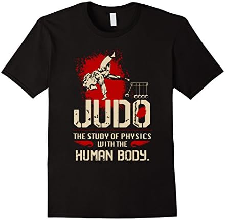 Men's Judo T shirt Large Black