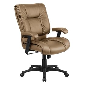 Mid Back Leather Executive Chair