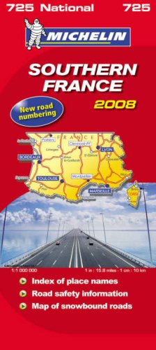 City Travel Guides Discounted  Books : Southern France 2008 (Michelin National Maps) (Michelin National Maps)