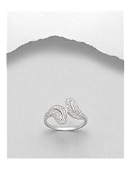 CZ Ring In 92.5 Sterling Silver