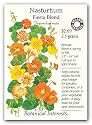 Botanical Interests 2026 Nasturtium Fiesta Blend Organic Seed Packet