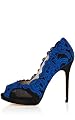 Blue Lace Peep