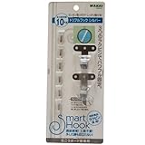 WAKAI 石こうボード用トリプルフック(2個入) シルバー