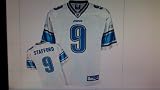 MATTHEW STAFFORD JERSEY DETROIT LIONS WHITE AUTHENTIC sz 48